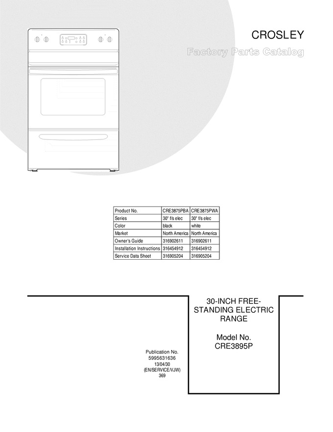 Diagram for CRE3875PBA