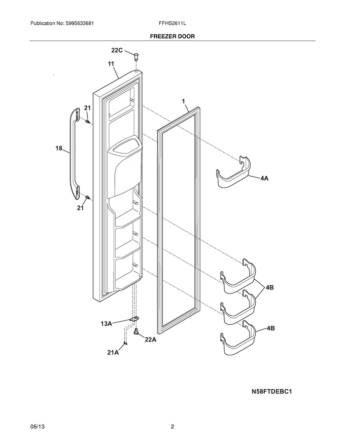 Diagram for FFHS2611LBA