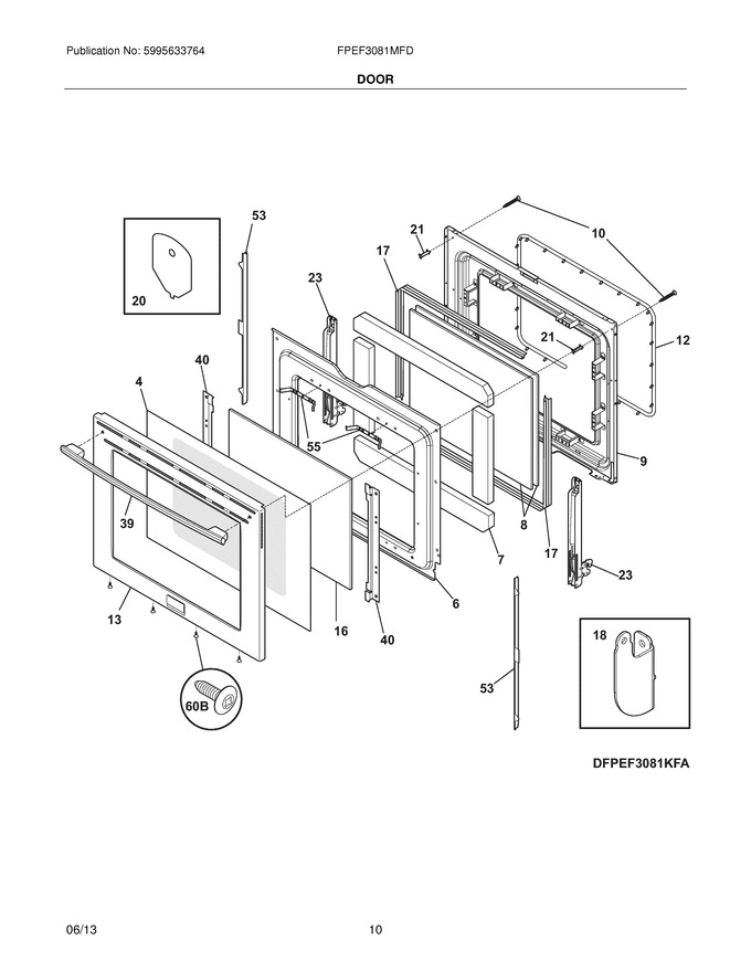 Diagram for FPEF3081MFD