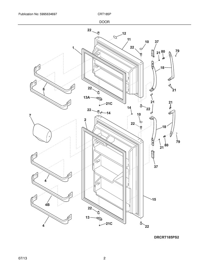 Diagram for CRT185PS2
