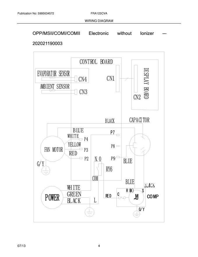 Diagram for FRA123CVA10