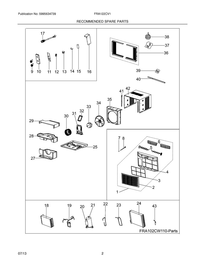 Diagram for FRA122CV114