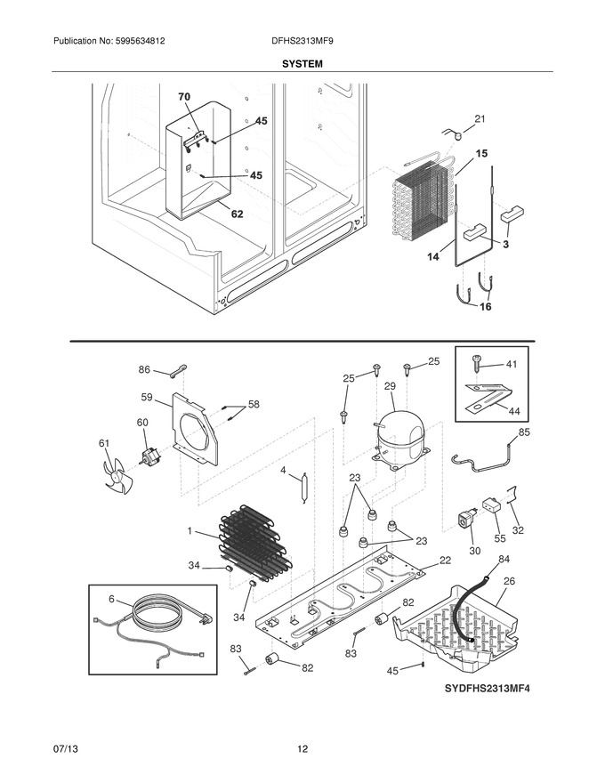 Diagram for DFHS2313MF9
