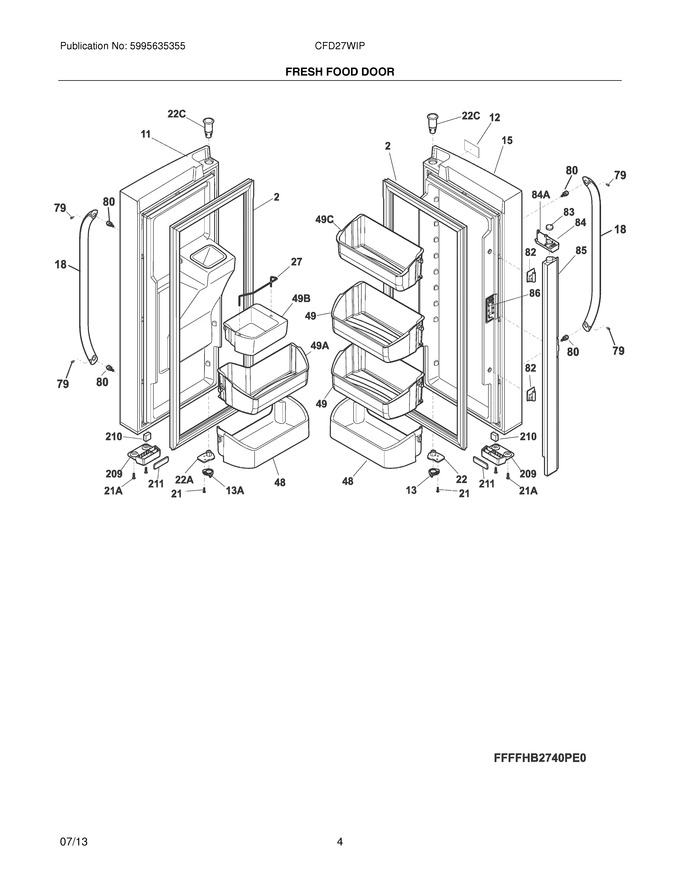 Diagram for CFD27WIPW2