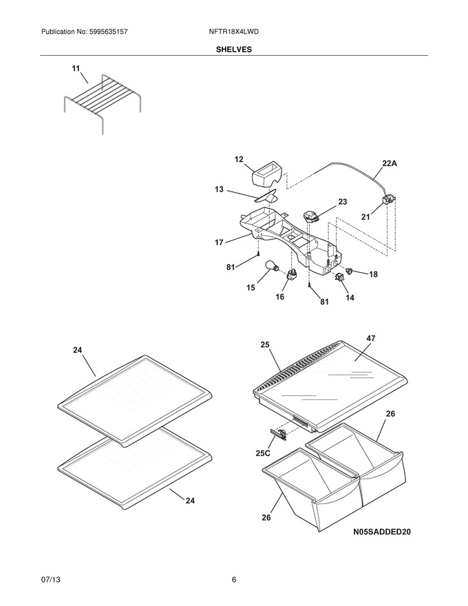 Diagram for NFTR18X4LWD