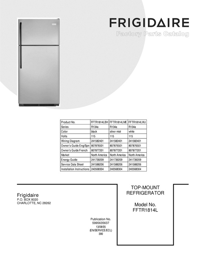 Diagram for FFTR1814LME