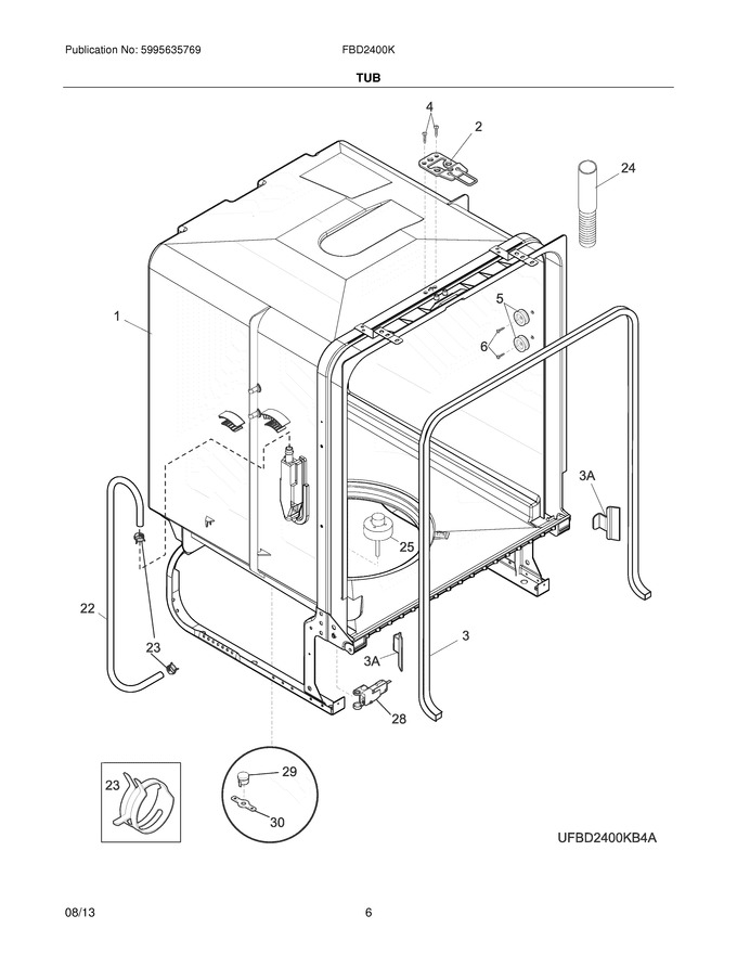 Diagram for FBD2400KB5B