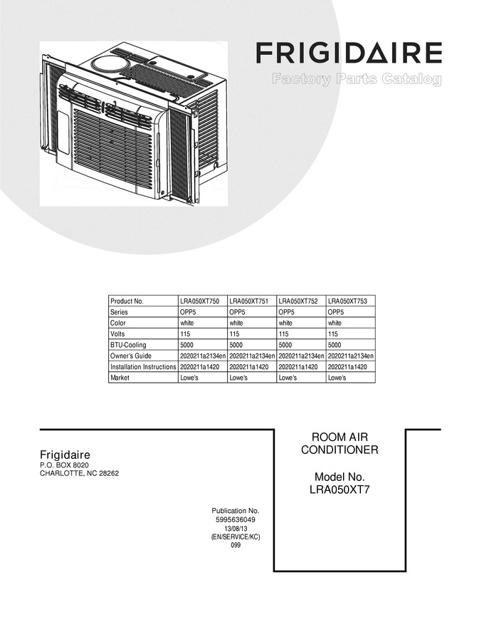 Diagram for LRA050XT751