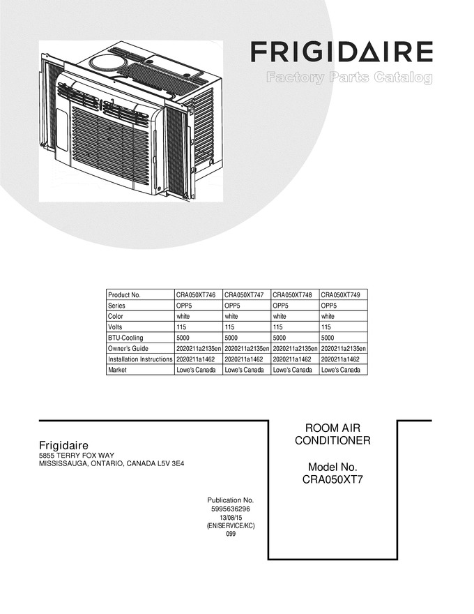 Diagram for CRA050XT747