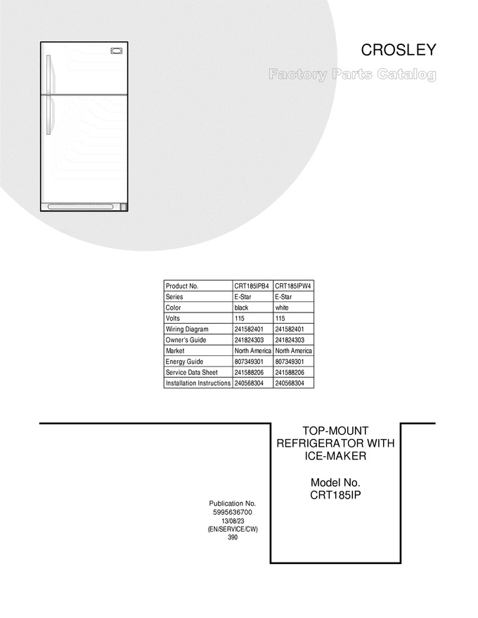 Diagram for CRT185IPW4