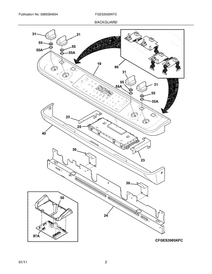 Diagram for FGES3065KFD