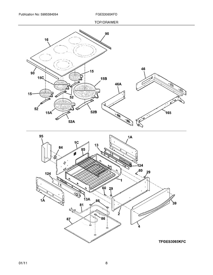 Diagram for FGES3065KFD