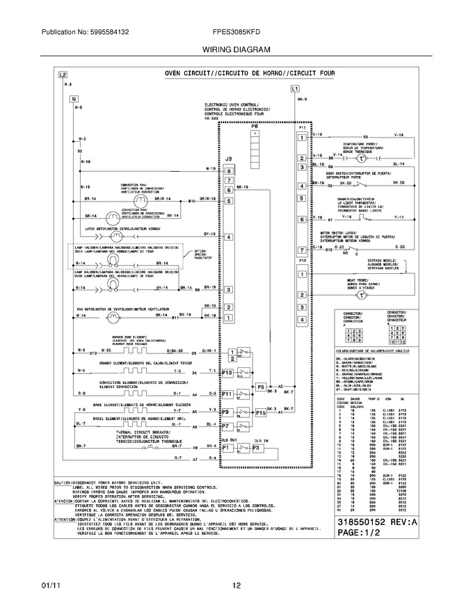 Diagram for FPES3085KFD