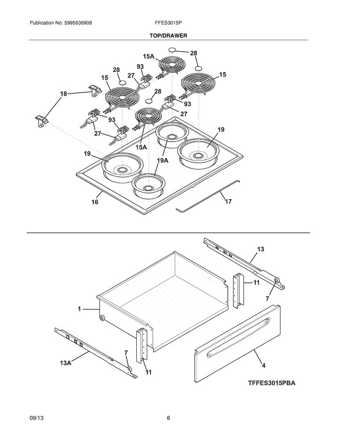 Diagram for FFES3015PBA