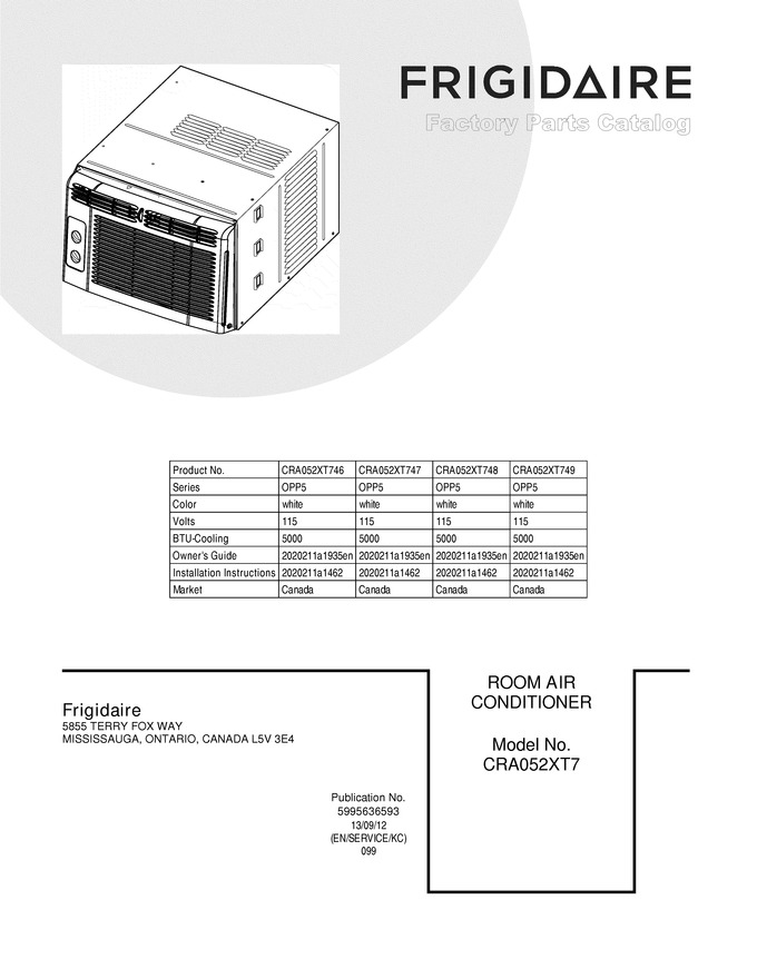 Diagram for CRA052XT747