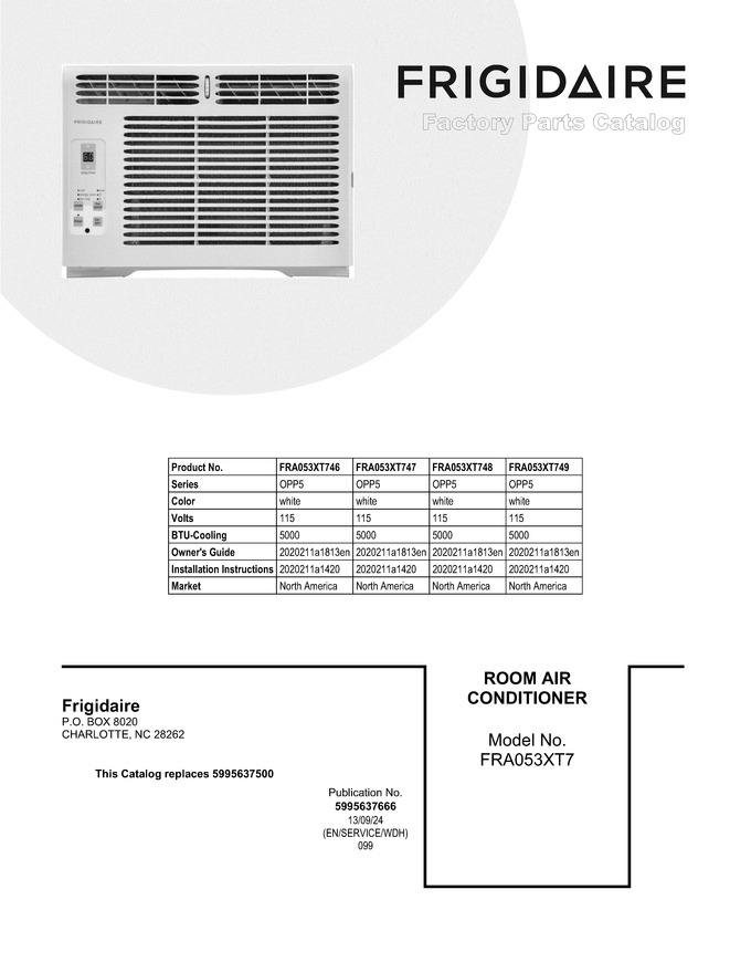 Diagram for FRA053XT746