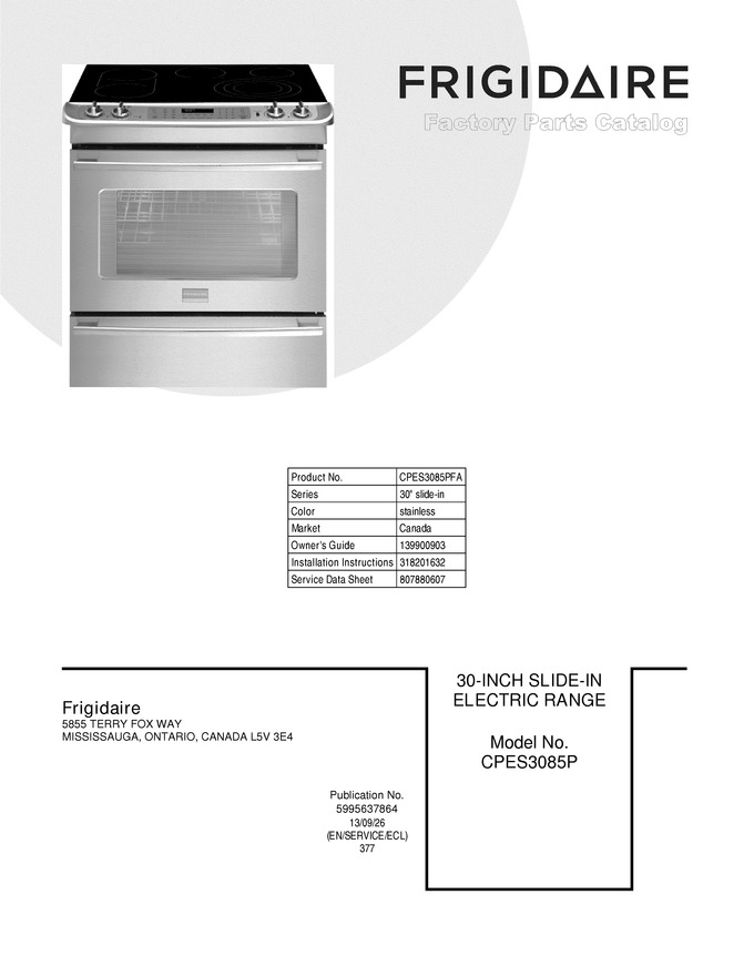Diagram for CPES3085PFA