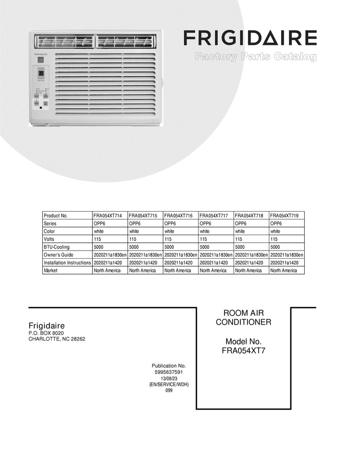 Diagram for FRA054XT716
