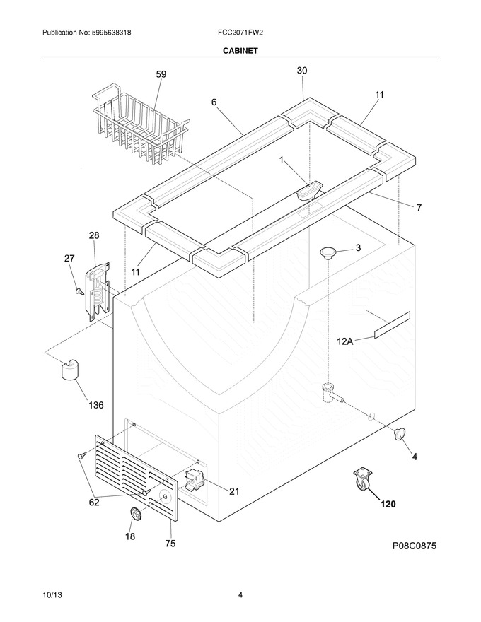 Diagram for FCC2071FW2
