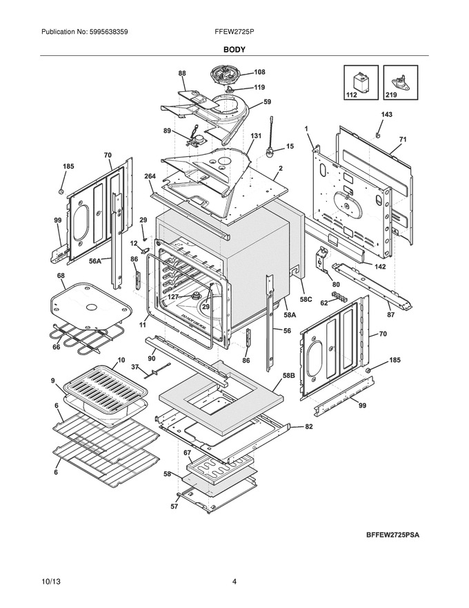 Diagram for FFEW2725PWB