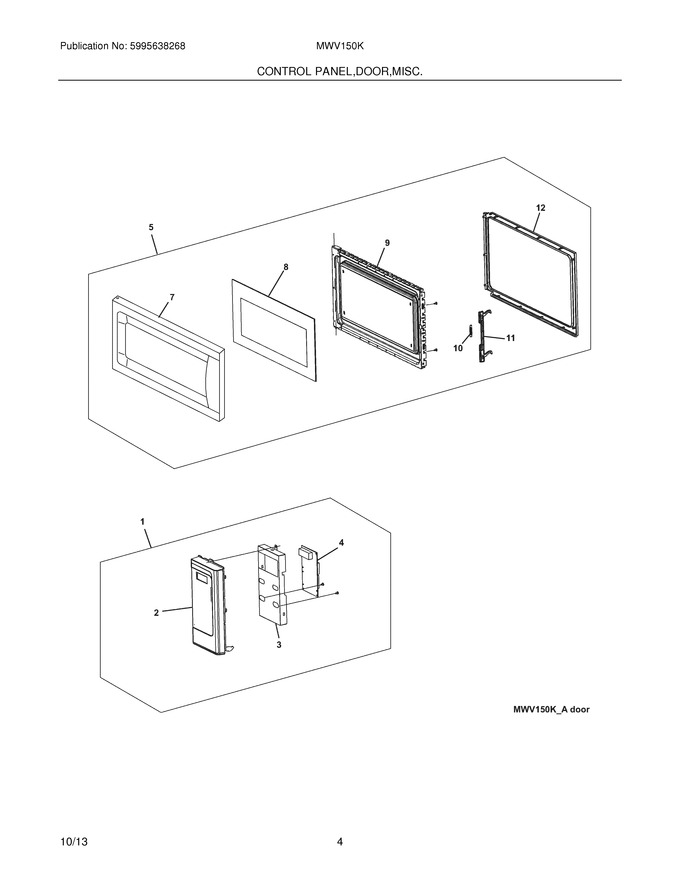 Diagram for MWV150KBA