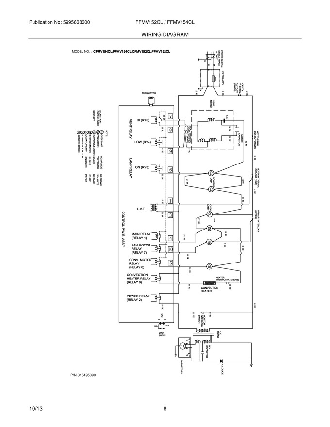 Diagram for FFMV154CLSA