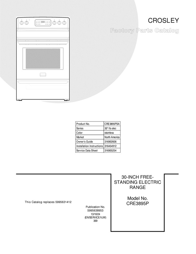 Diagram for CRE3895PSA