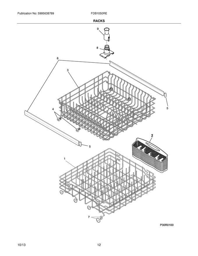 Diagram for FDB1050REQ5
