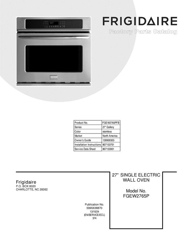 Diagram for FGEW2765PFB