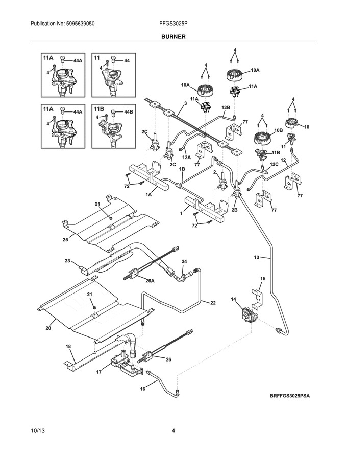 Diagram for FFGS3025PWA