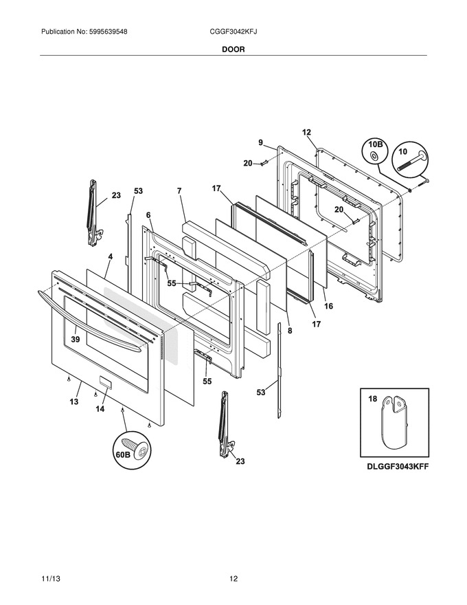 Diagram for CGGF3042KFJ