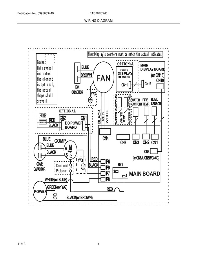 Diagram for FAD704DWD5