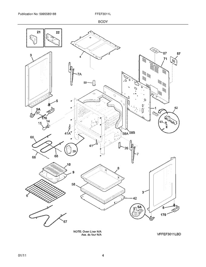 Diagram for FFEF3011LWD