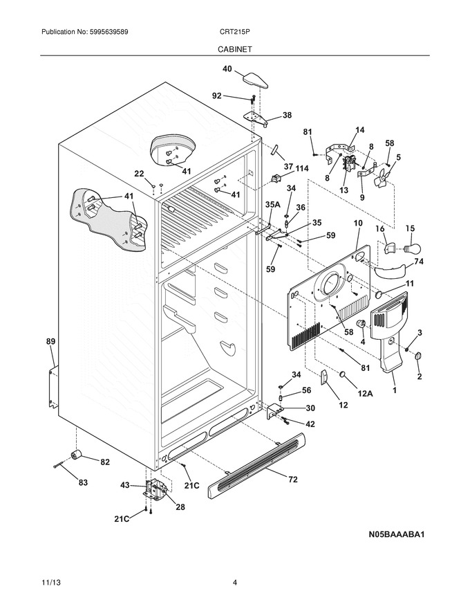 Diagram for CRT215PW1