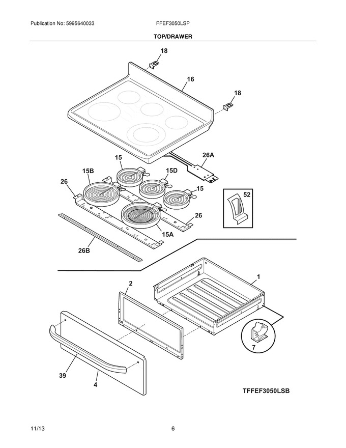 Diagram for FFEF3050LSP