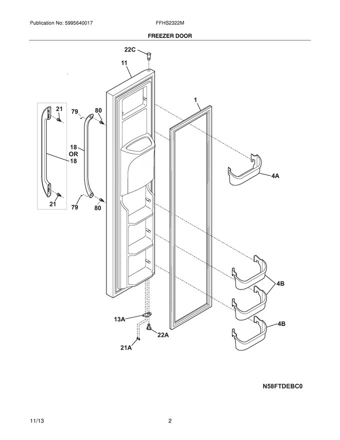 Diagram for FFHS2322MM4