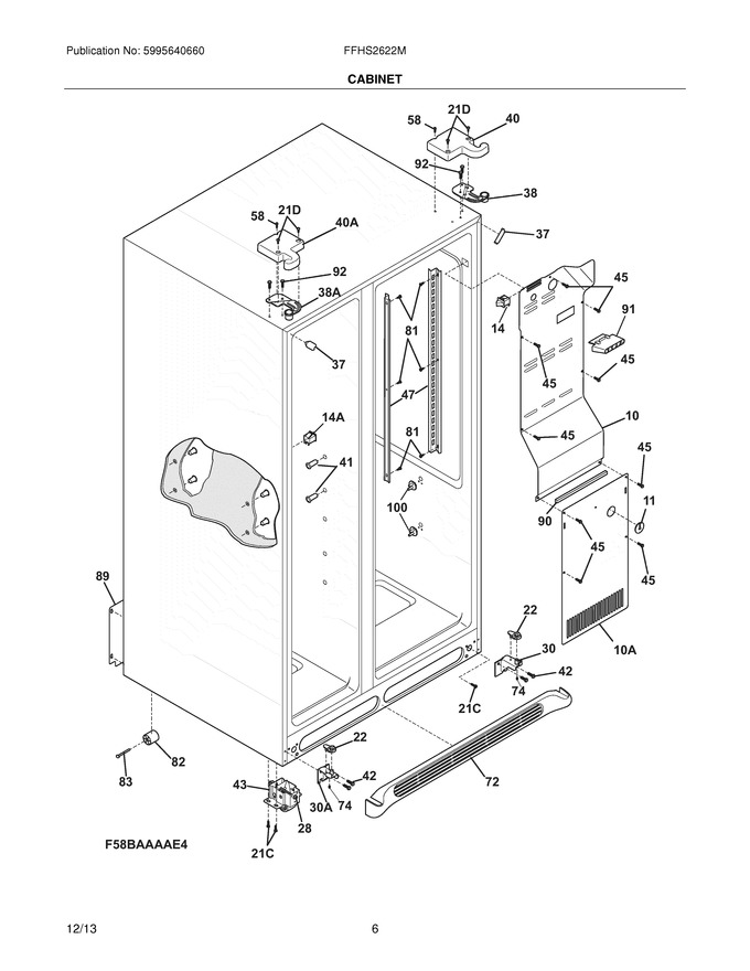 Diagram for FFHS2622MMD