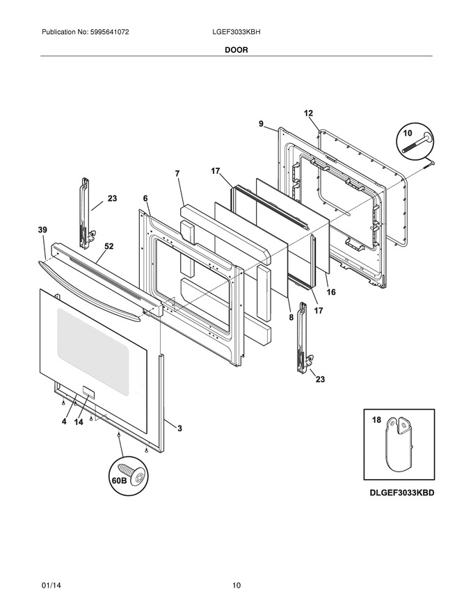 Diagram for LGEF3033KBH