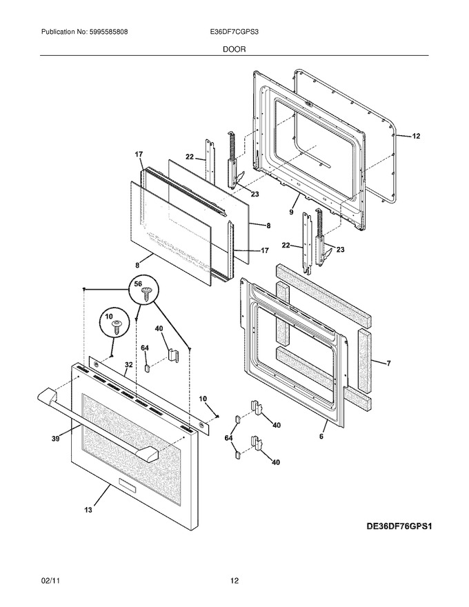 Diagram for E36DF7CGPS3