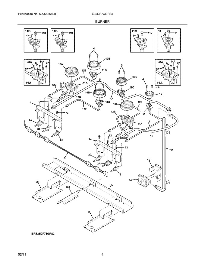 Diagram for E36DF7CGPS3