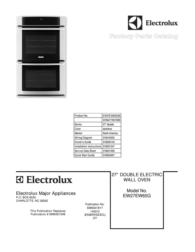 Diagram for EW27EW65GS9