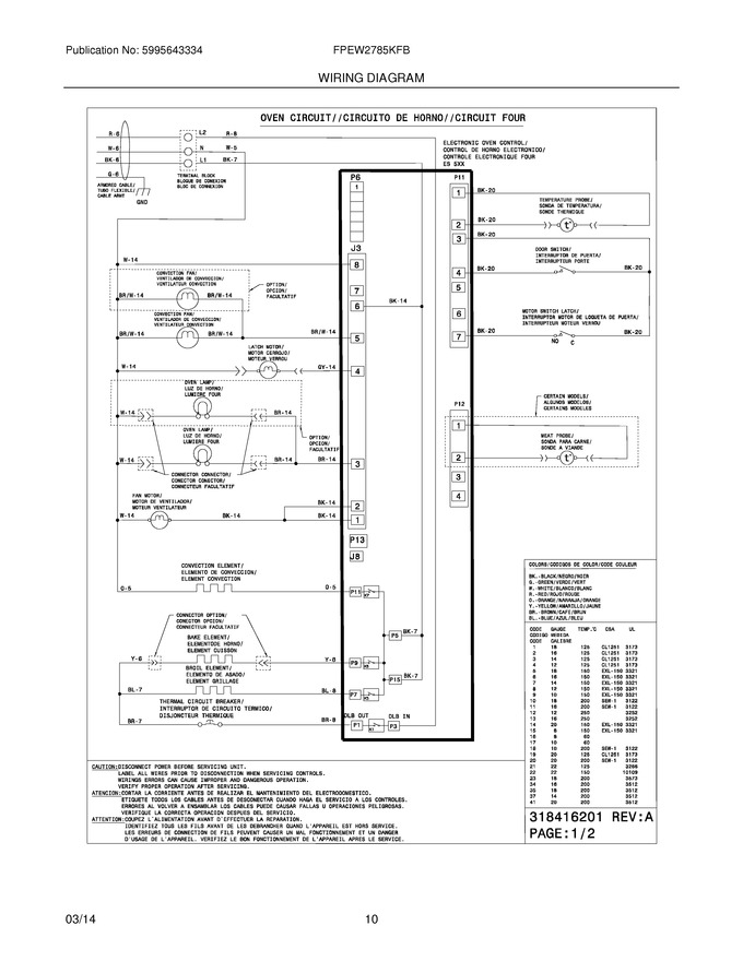 Diagram for FPEW2785KFB