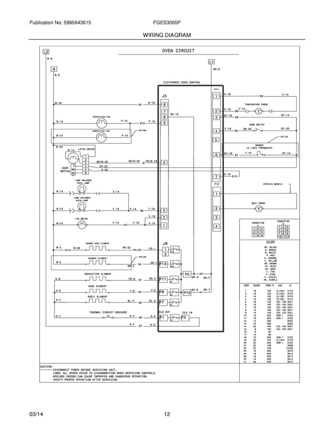 Diagram for FGES3065PBB