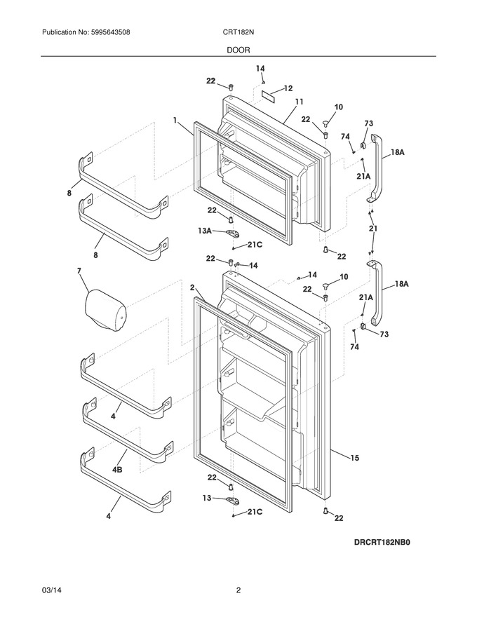 Diagram for CRT182NW9