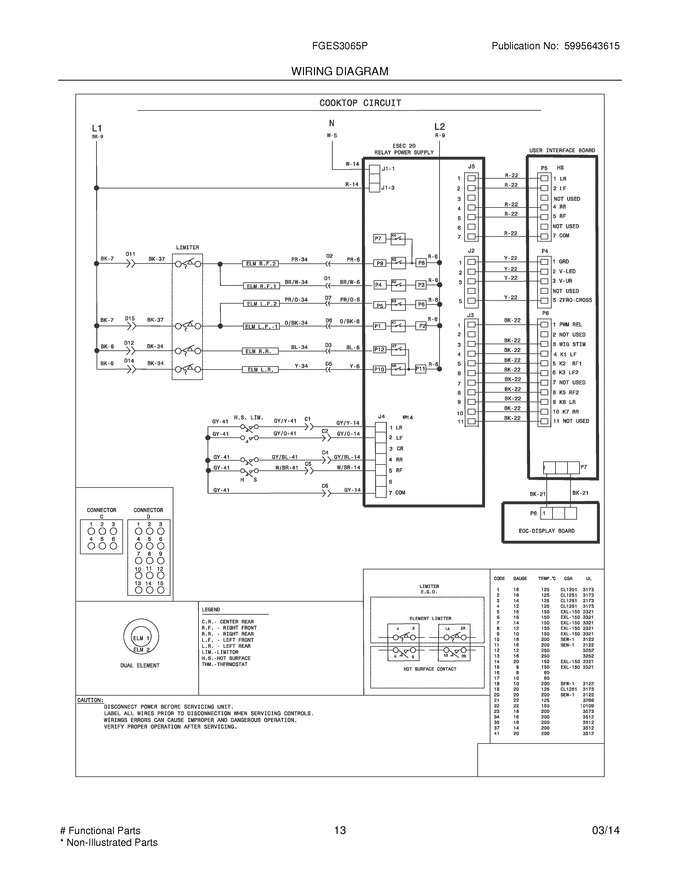 Diagram for FGES3065PBB