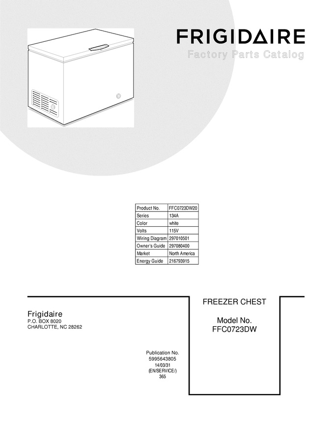 Diagram for FFC0723DW20
