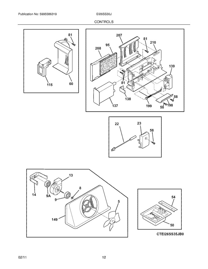 Diagram for EI26SS30JW0