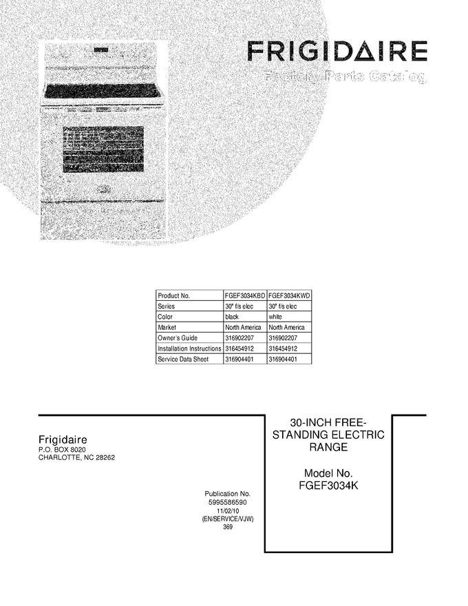 Diagram for FGEF3034KWD
