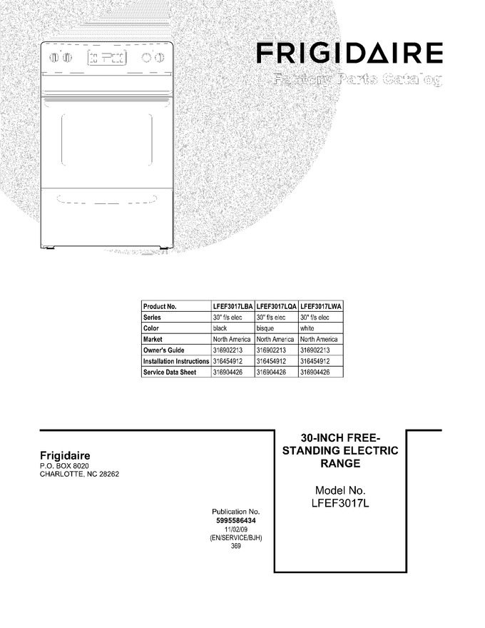 Diagram for LFEF3017LWA