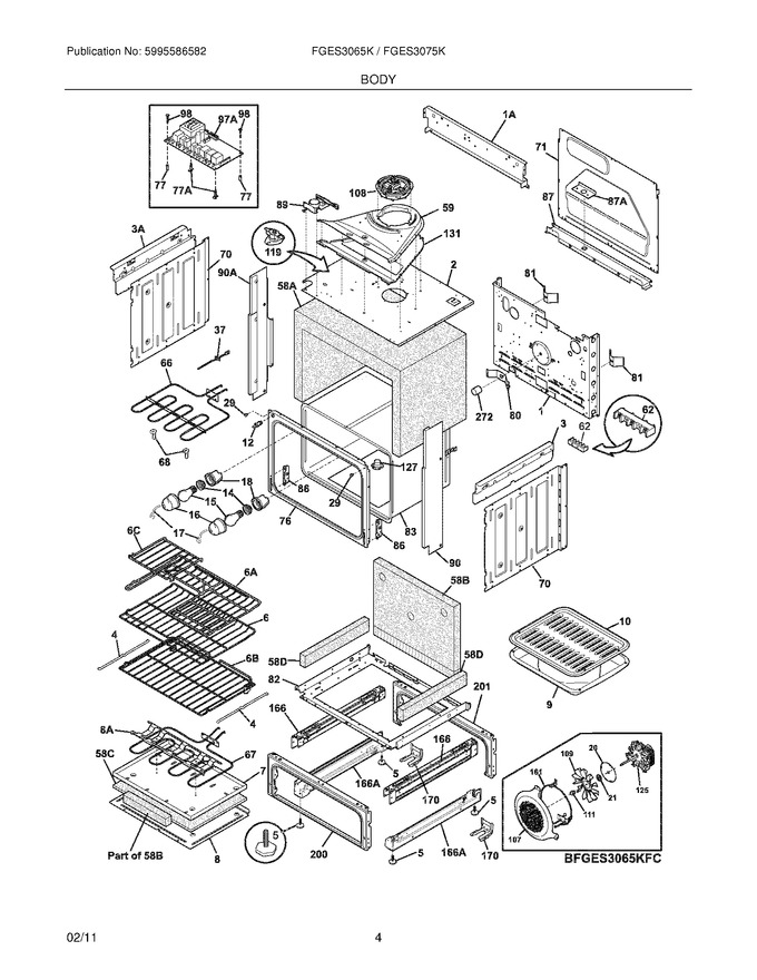 Diagram for FGES3065KWD